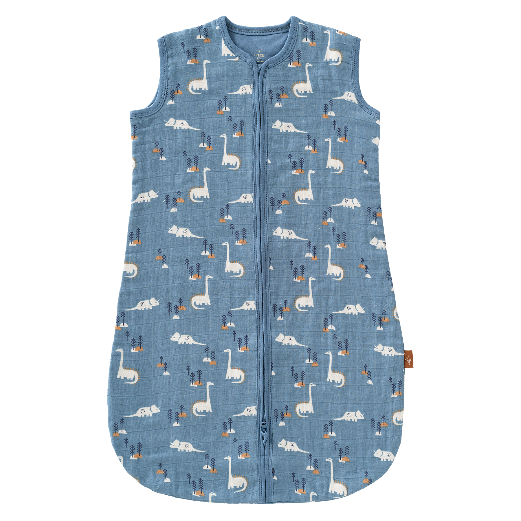 schlafsack dino Schlafsack Musselin 2-lagig Dino – Fresk