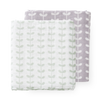 Swaddle set Leaves Mint (2 stuks)