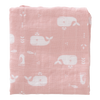 Swaddle set Whale Mellow Rose (2 stuks)