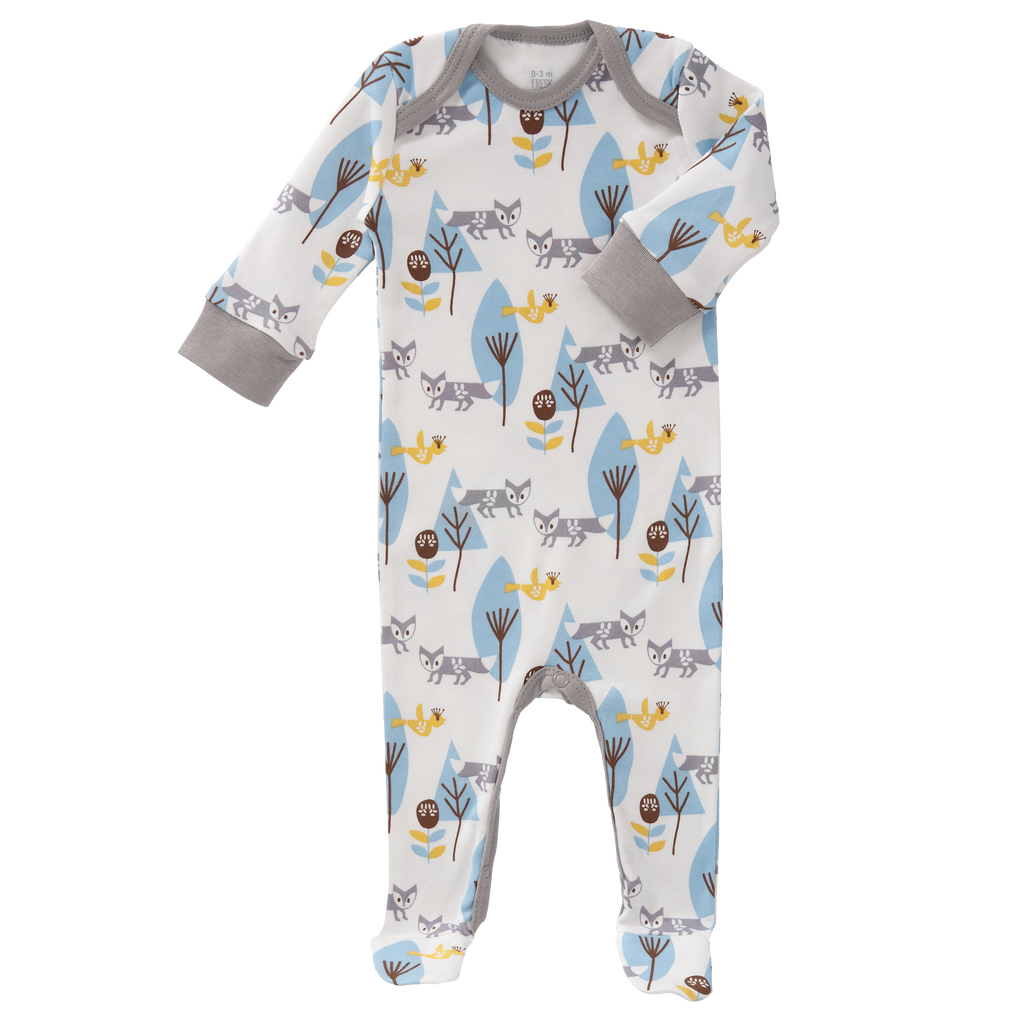 Pyjama met voet Fox Blue