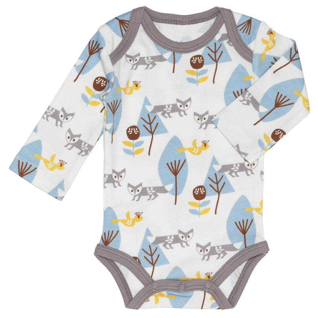 Romper lange mouw Fox Blue