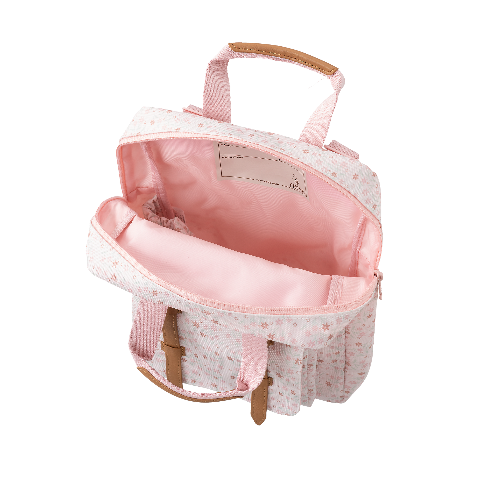 bebe backpack mini floral Backpack Garden flowers – Fresk