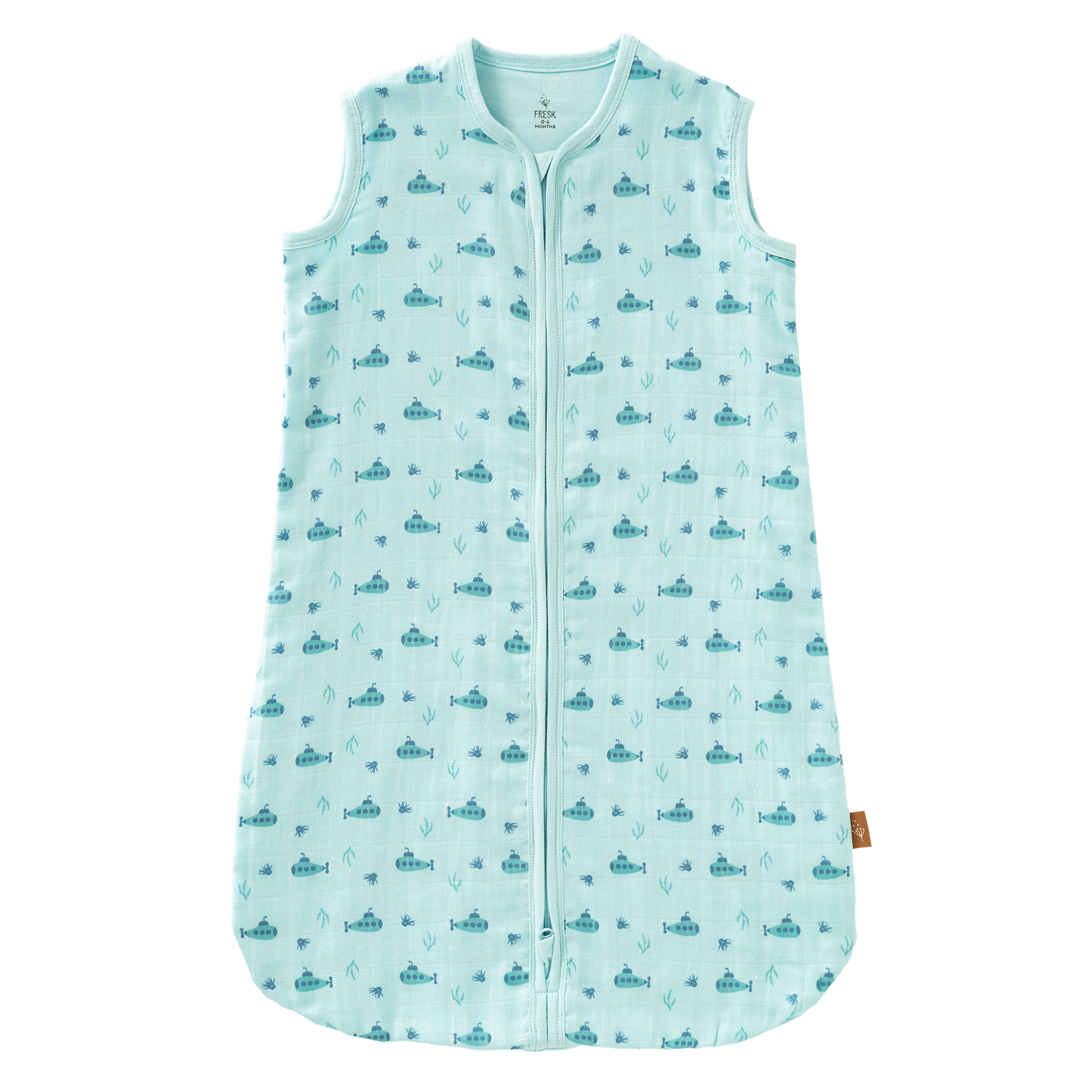 schlafsack 0 2 Schlafsack Musselin 2-lagig Submarine – Fresk