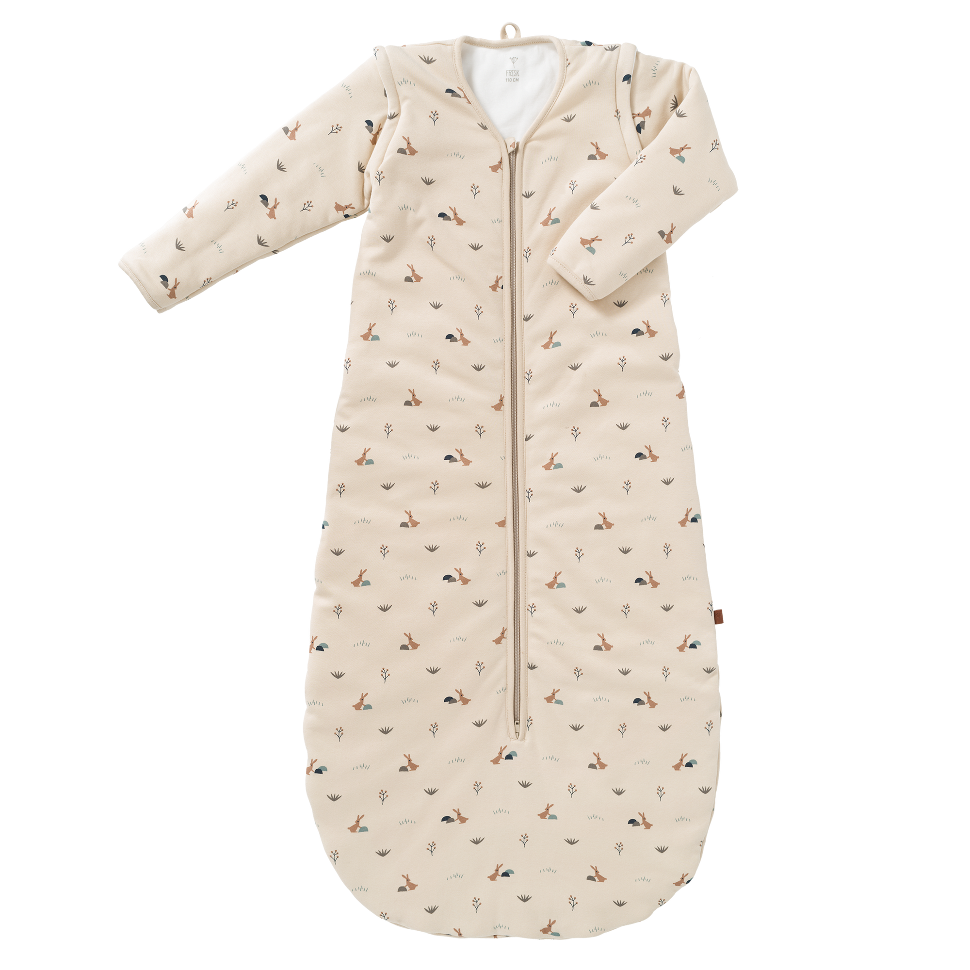 schlafsack mit ärmeln 90 cm Schlafsack mit Kaninchen-Sandschalenfutter und abnehmbarem Ärmel – Fresk