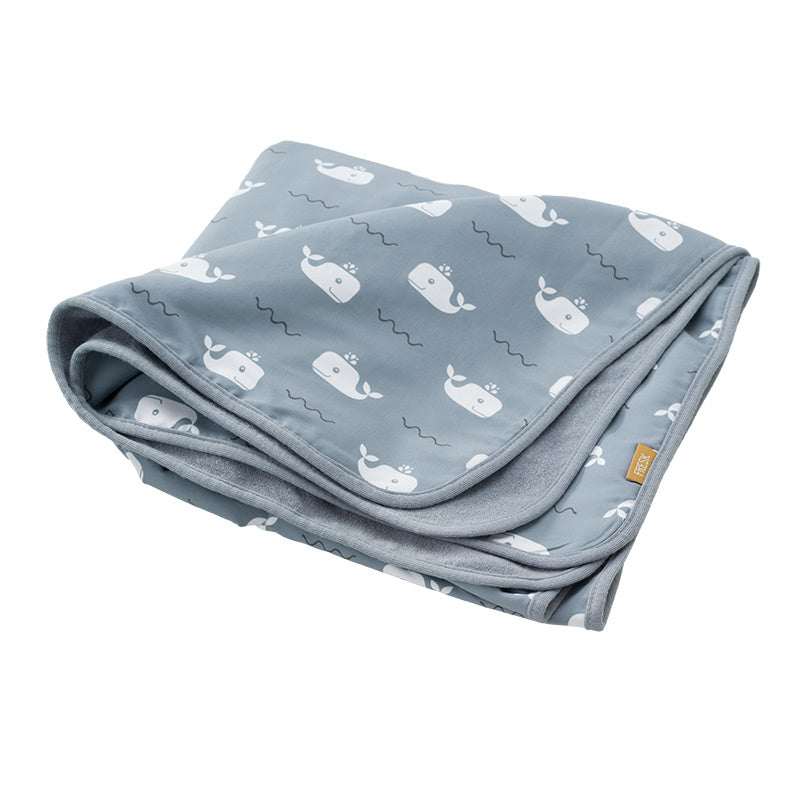 Swim UV Poncho Whale Blue Fog