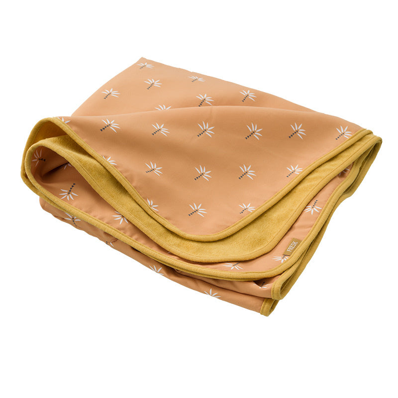 Swim UV Poncho Palmtree Ochre