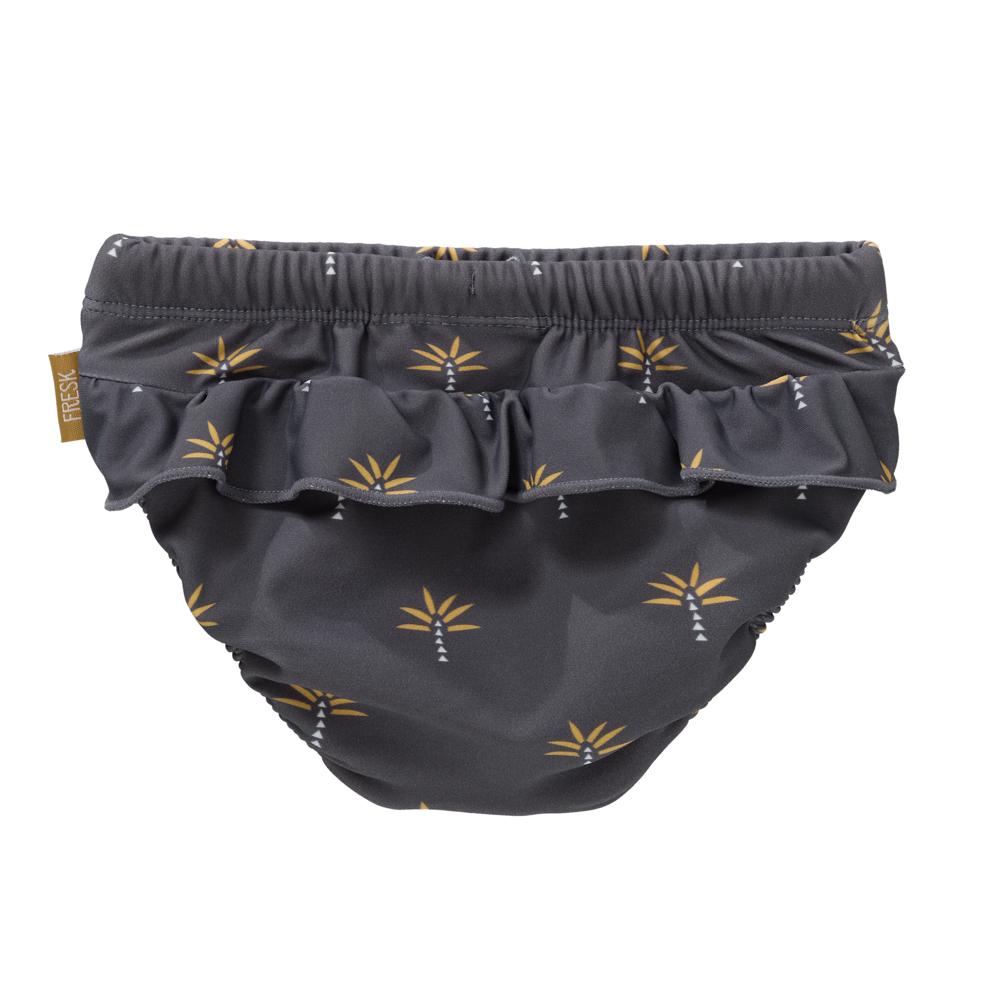 Swim UV Diaper pants girls Palmtree Steel Gray