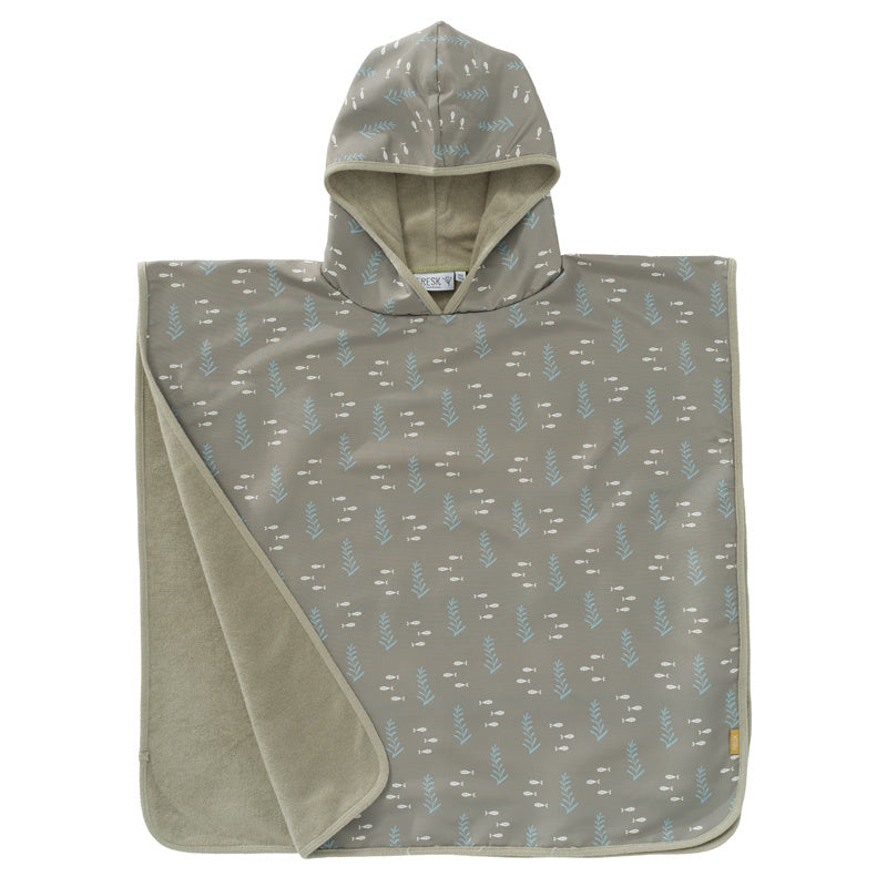 UV Poncho Ocean green