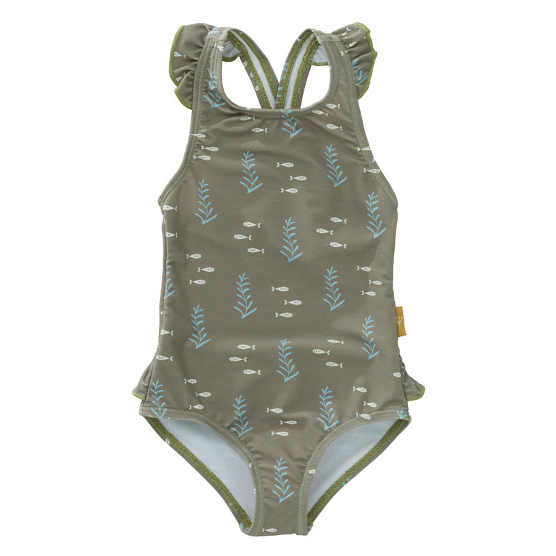 UV Tanksuit girls Ocean green