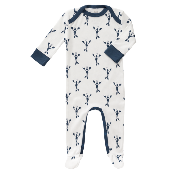 Pyjama met voet Lobster Indigo Blue